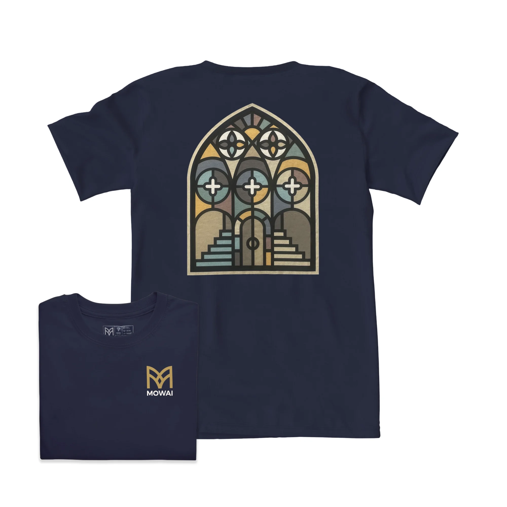 Stained Glass Navy