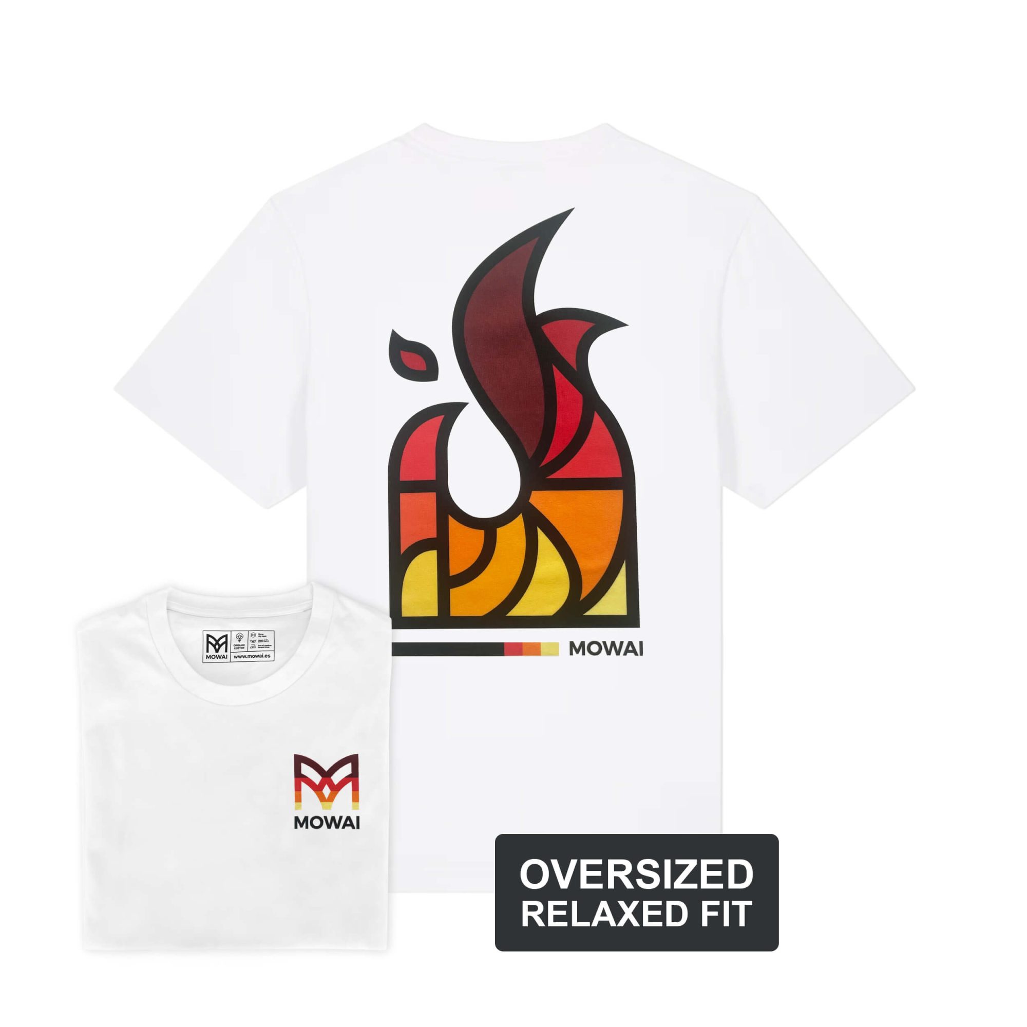 El Fuego White Relaxed Fit