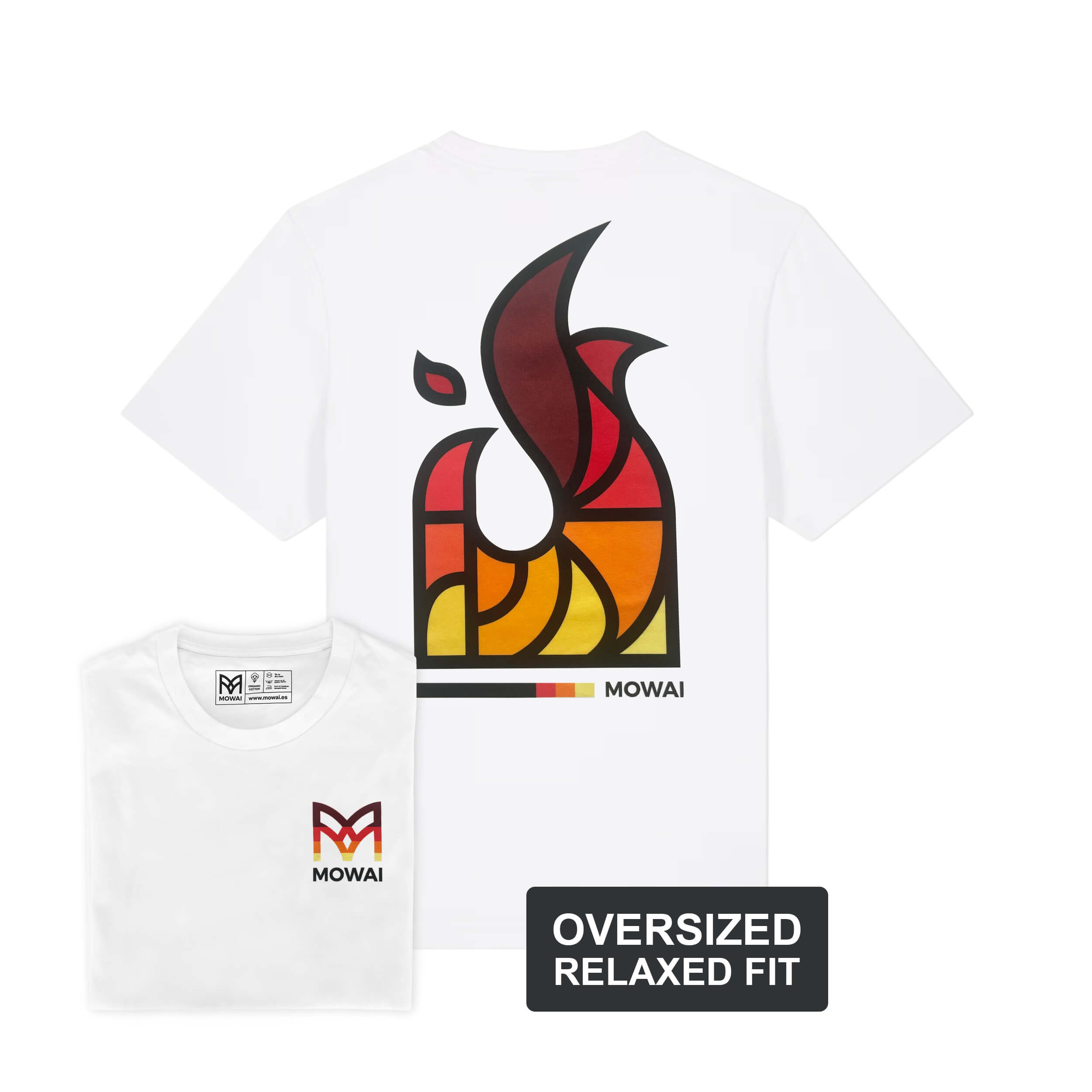 El Fuego White Relaxed Fit