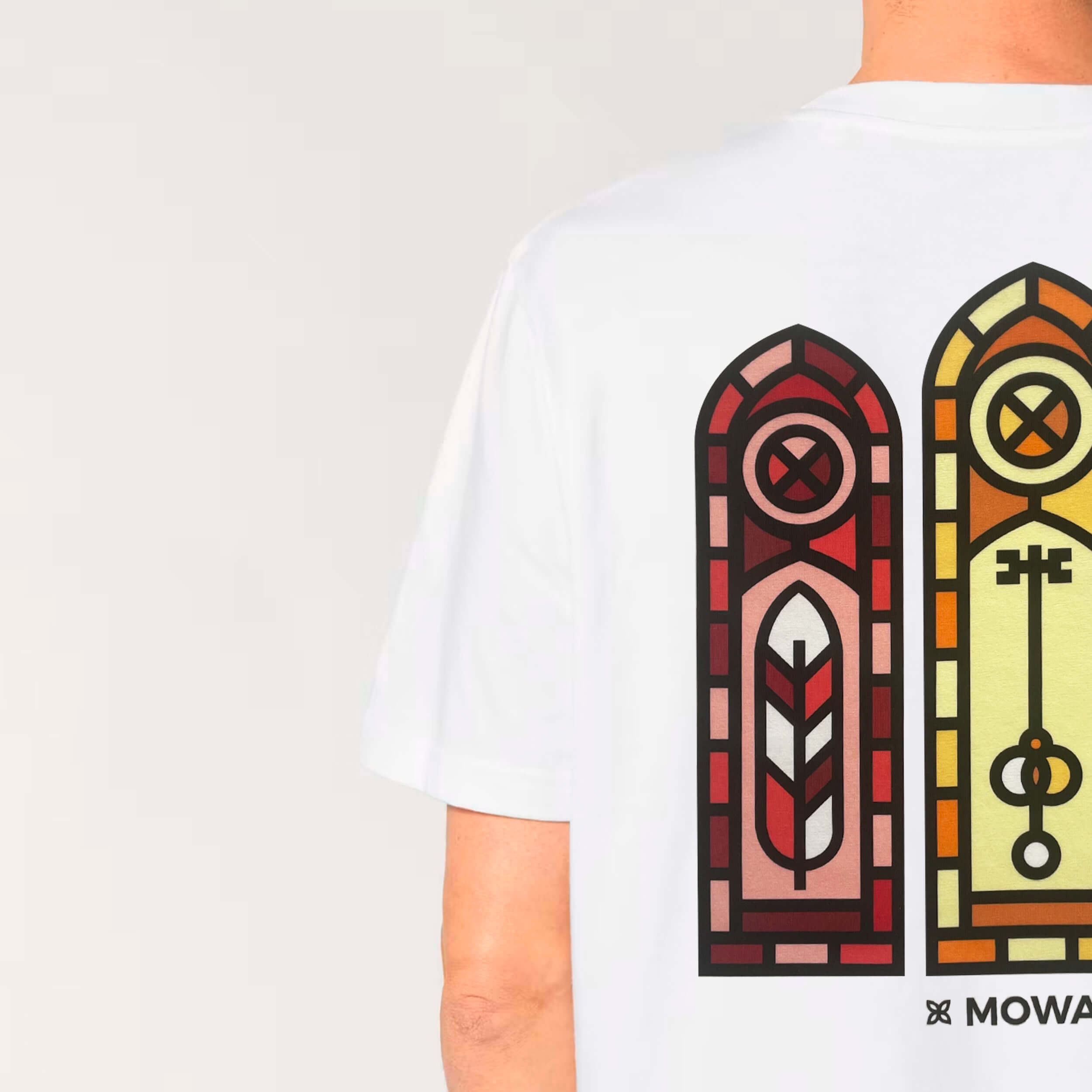 Triptych White Relaxed Fit - Imagen 2